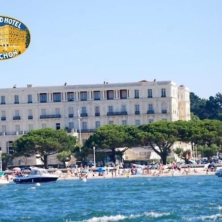 Grand Hotel - Magnifique Appartement Bord De Plage Centrale Arcachón Exterior foto