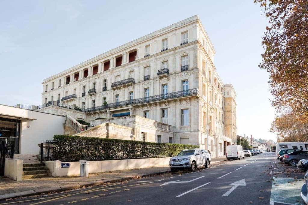 Grand Hotel - Magnifique Appartement Bord De Plage Centrale Arcachón Exterior foto