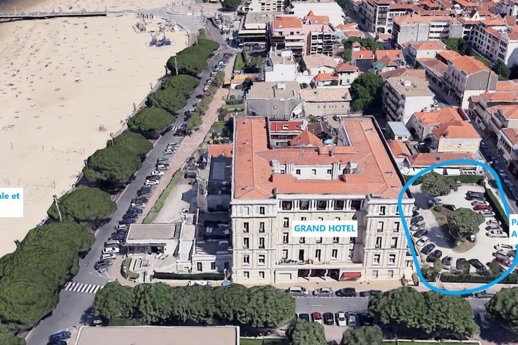 Grand Hotel - Magnifique Appartement Bord De Plage Centrale Arcachón Exterior foto